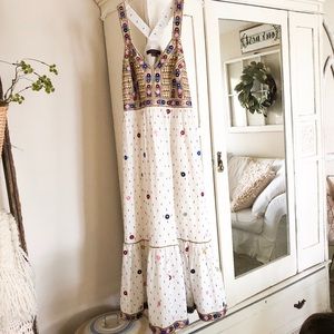 Anthropologie boho dress